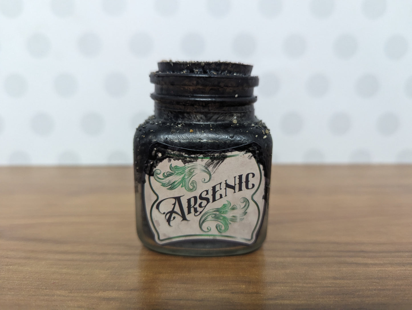 Apothecary Jars - Solid contents