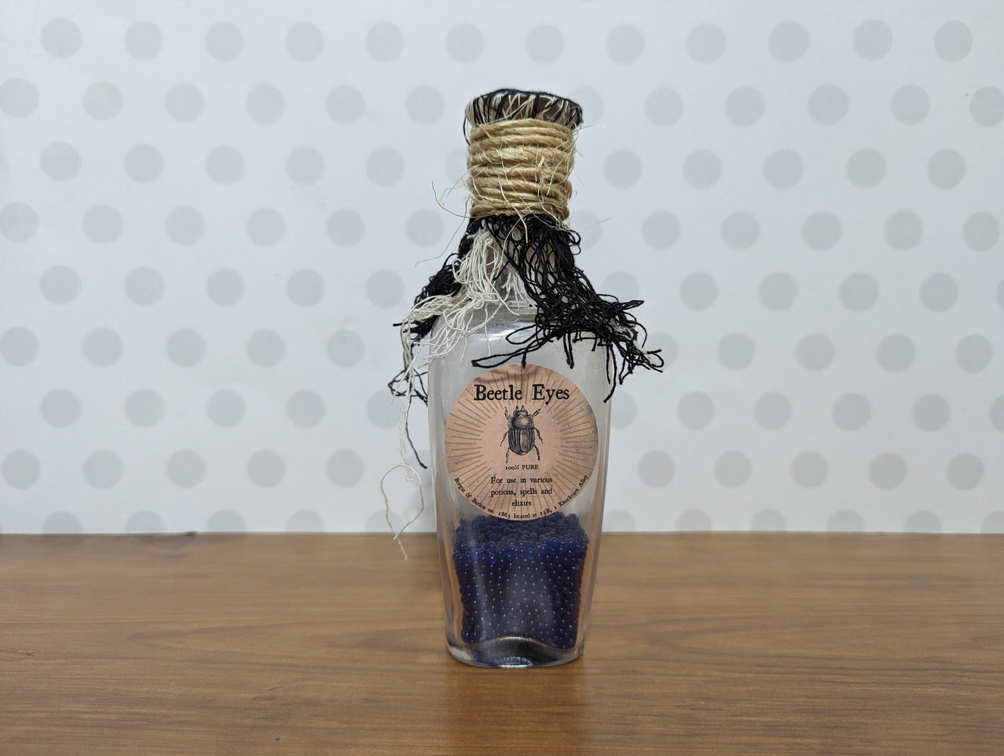 Apothecary Jars - Solid contents