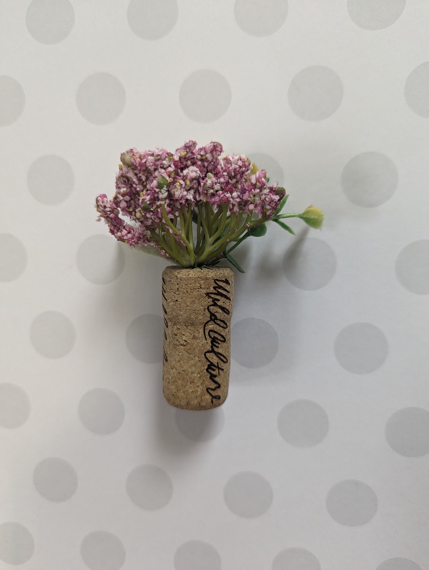 Cork Flower Magnets