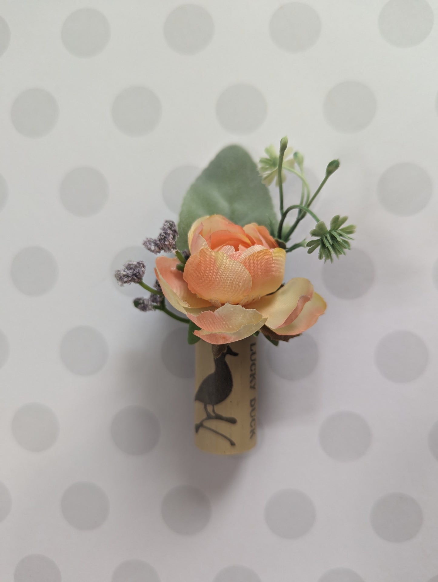 Cork Flower Magnets