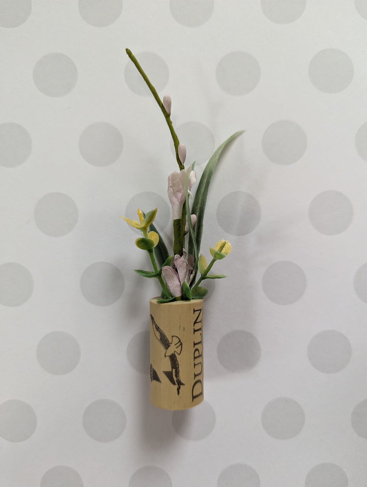 Cork Flower Magnets
