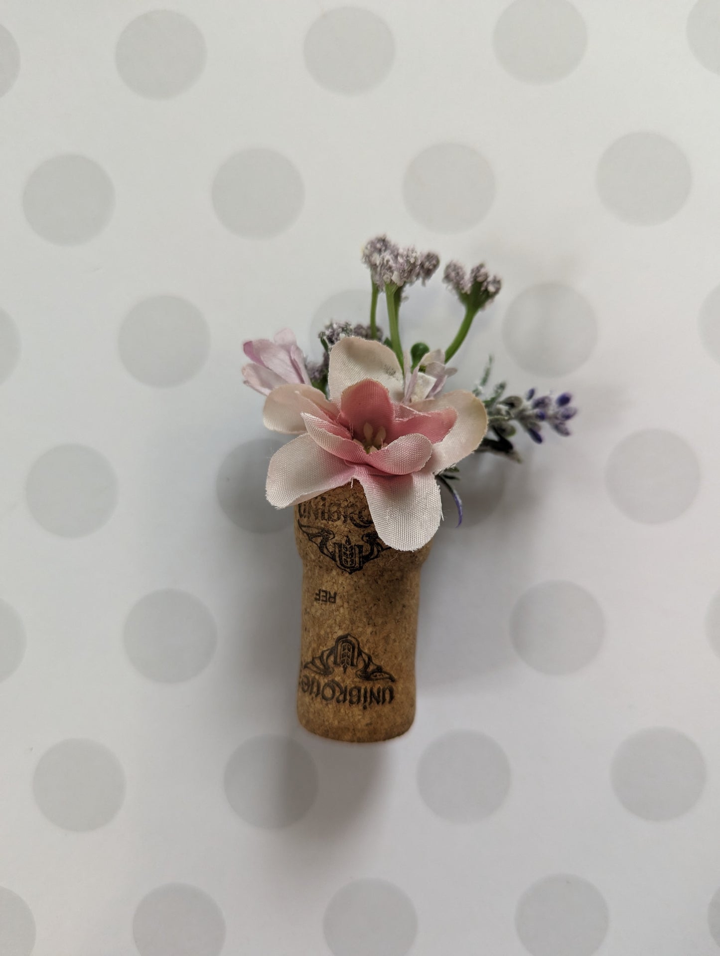 Cork Flower Magnets