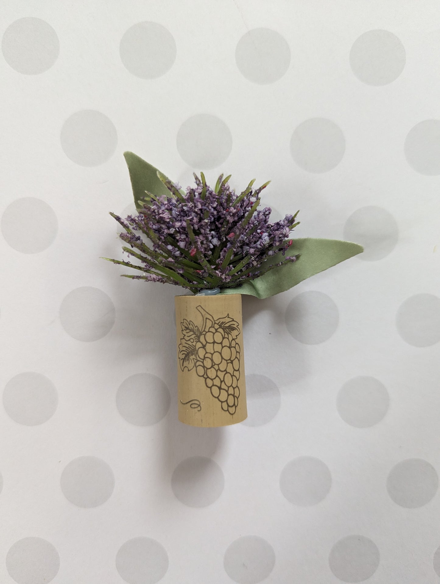 Cork Flower Magnets