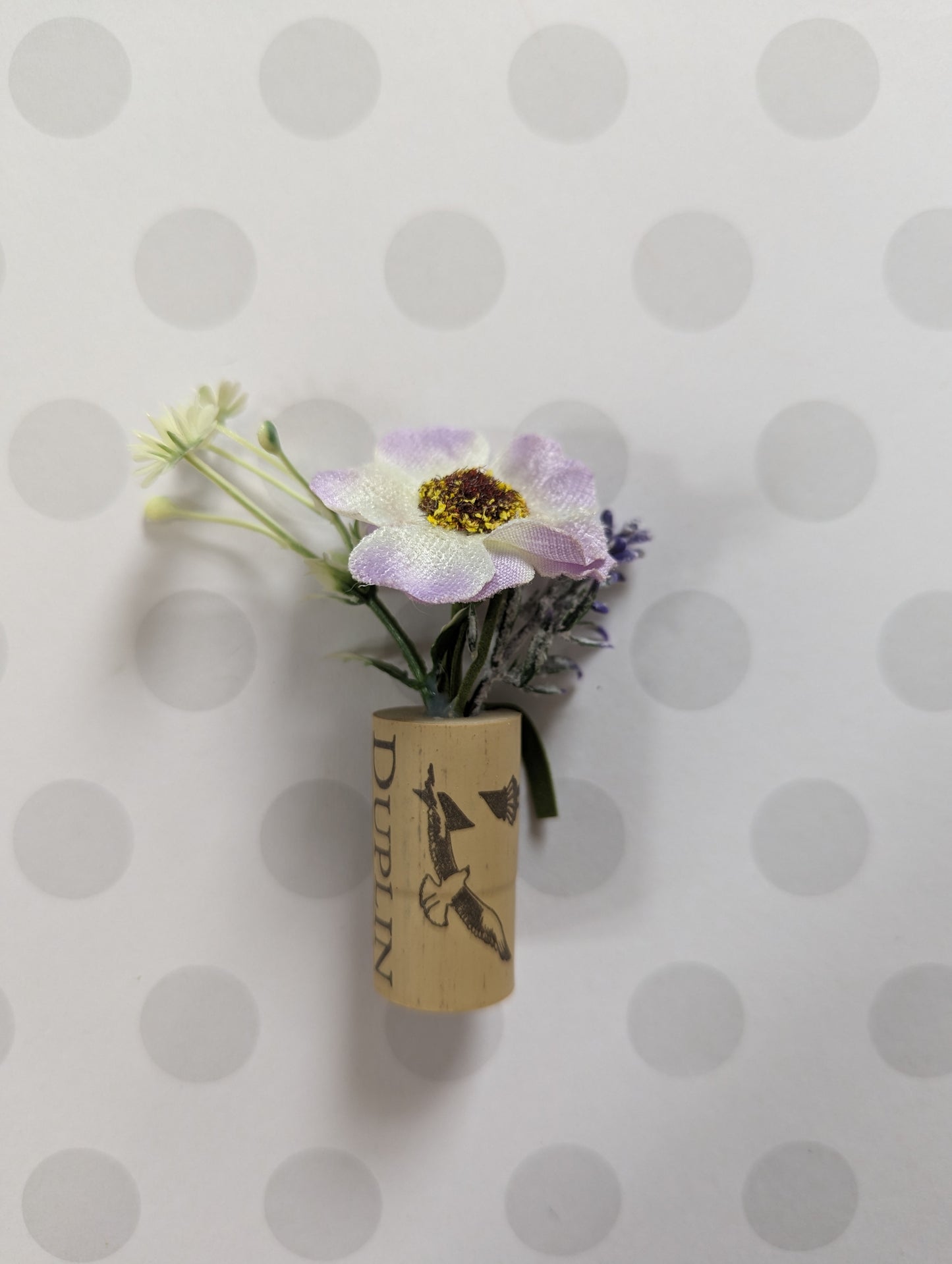Cork Flower Magnets