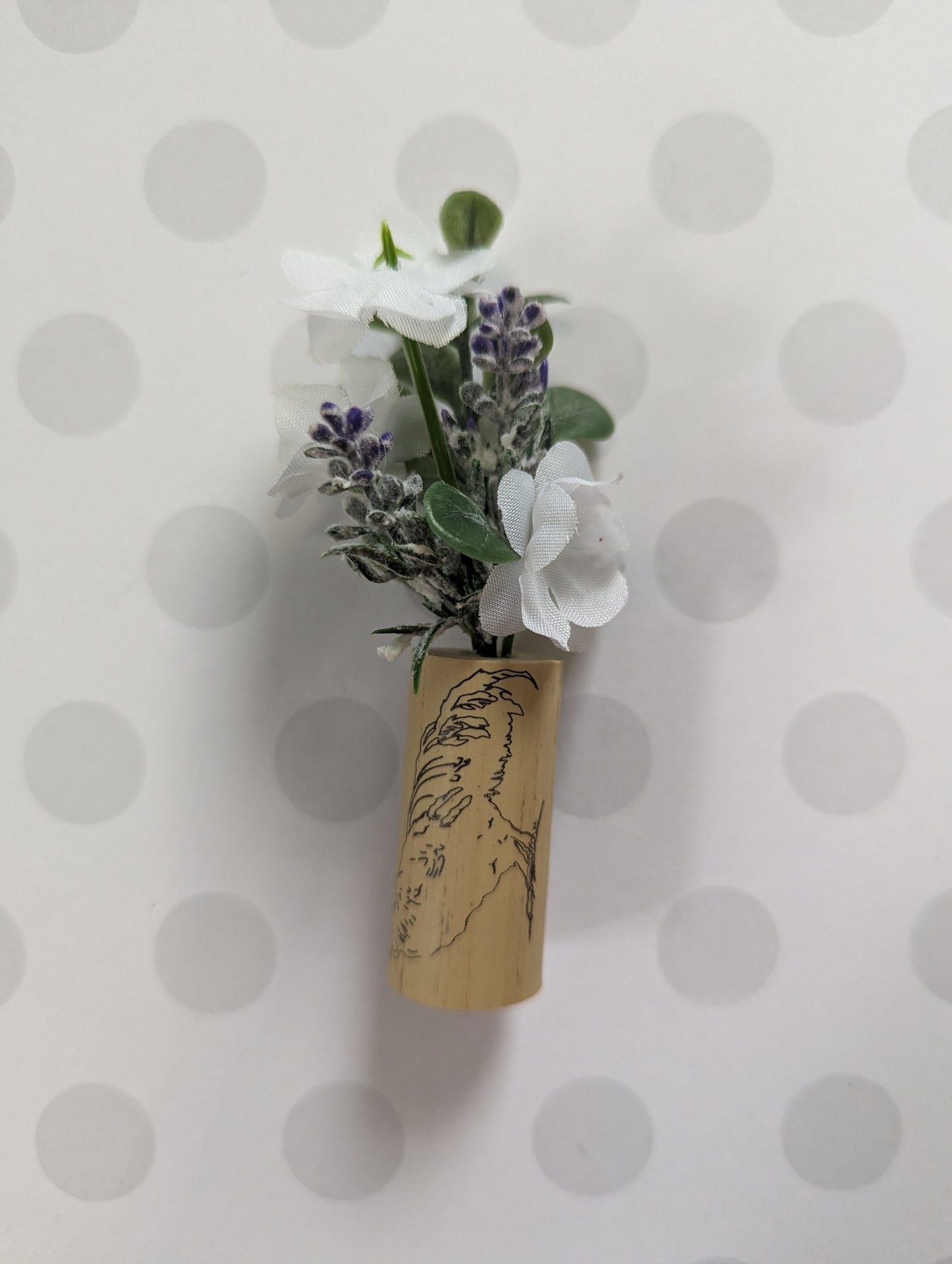 Cork Flower Magnets