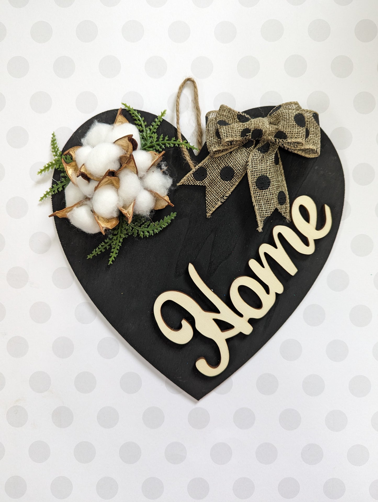 Wooden Wall Sign - Home