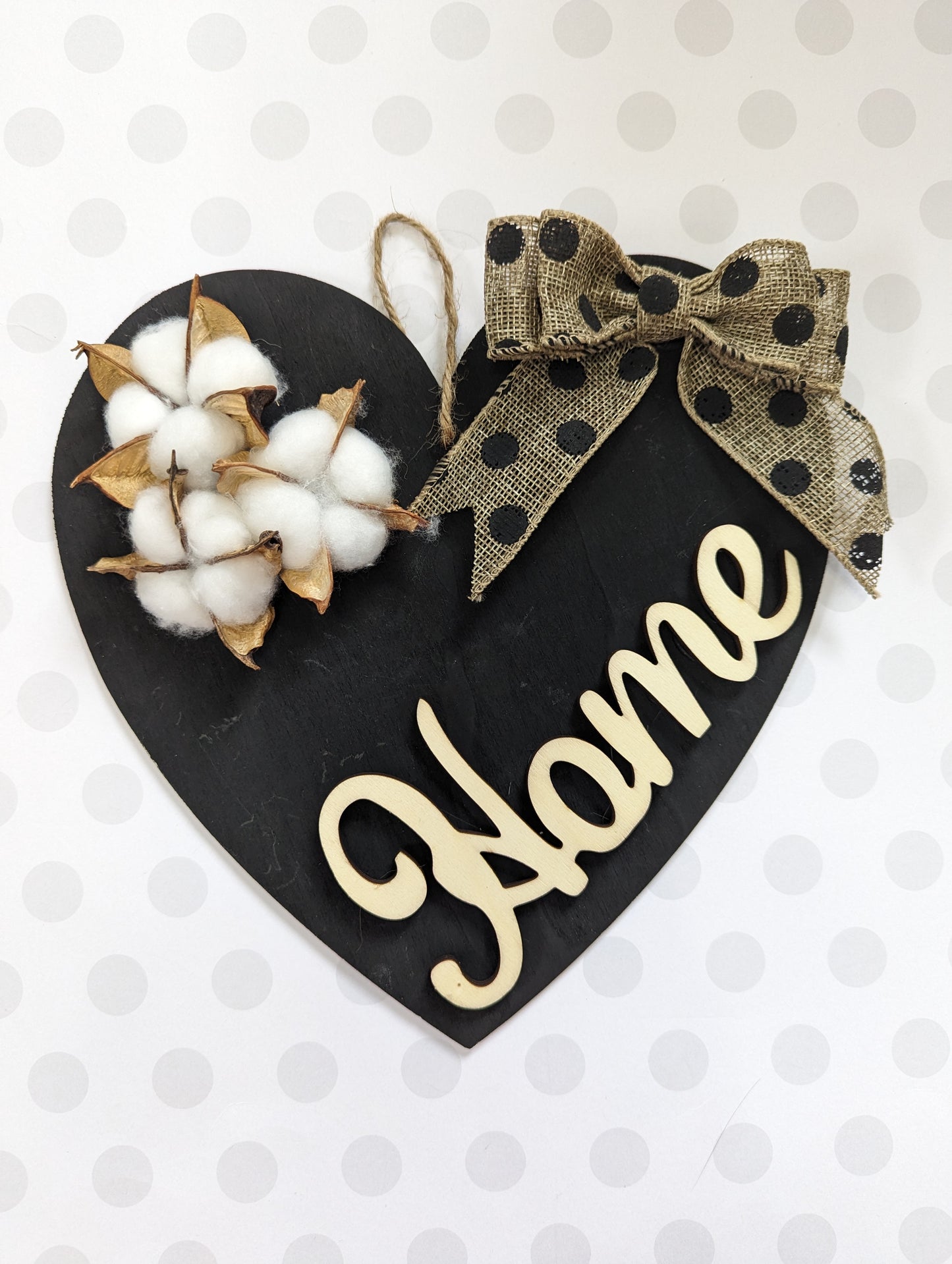 Wooden Wall Sign - Home