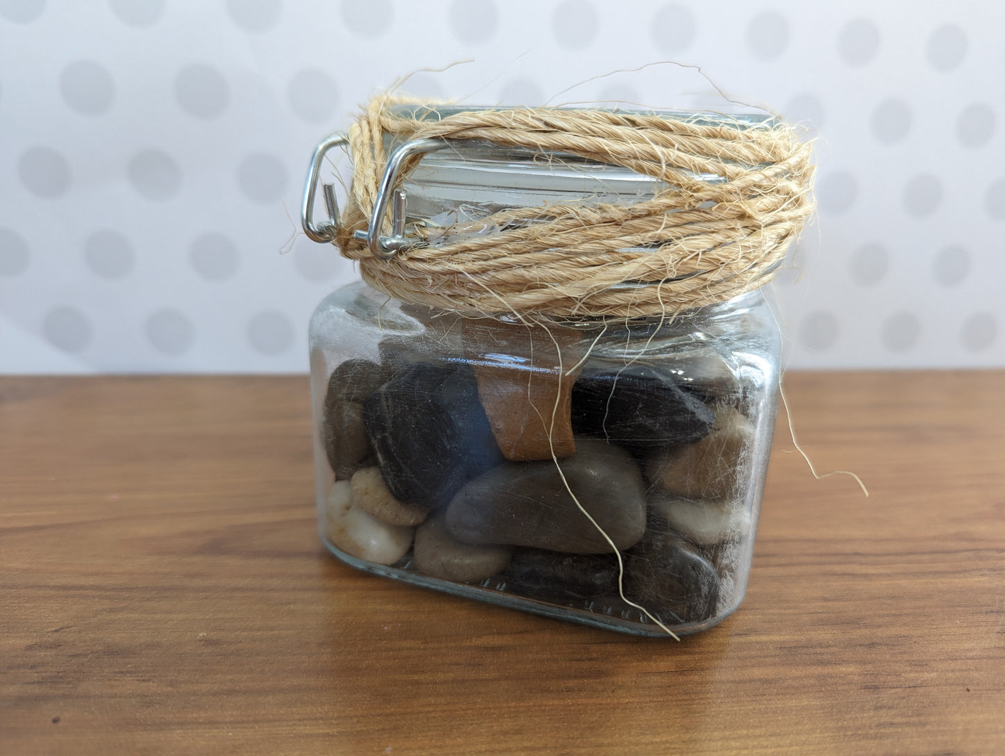 Apothecary Jars - Solid contents