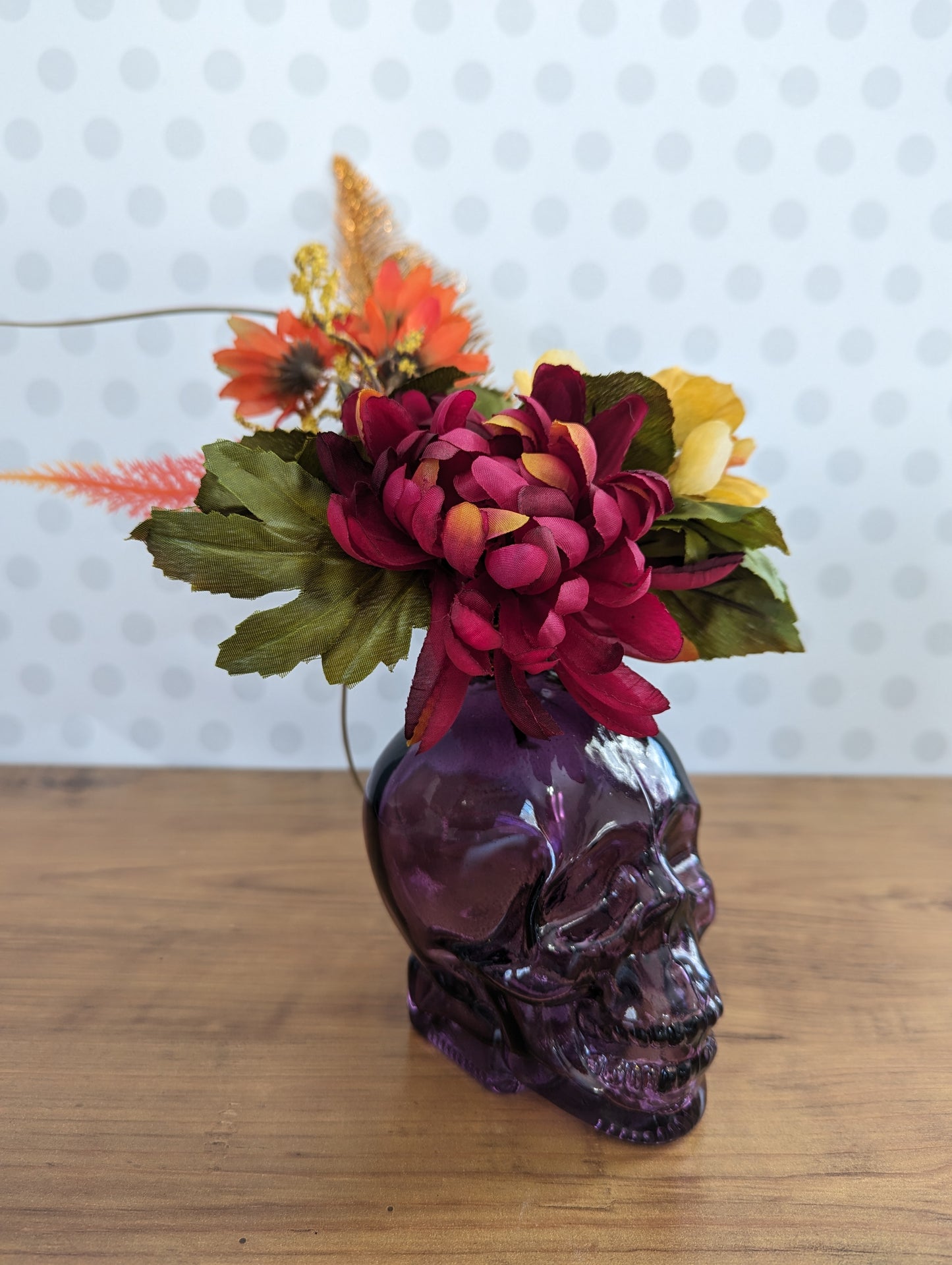 Skull Floral Arrangements