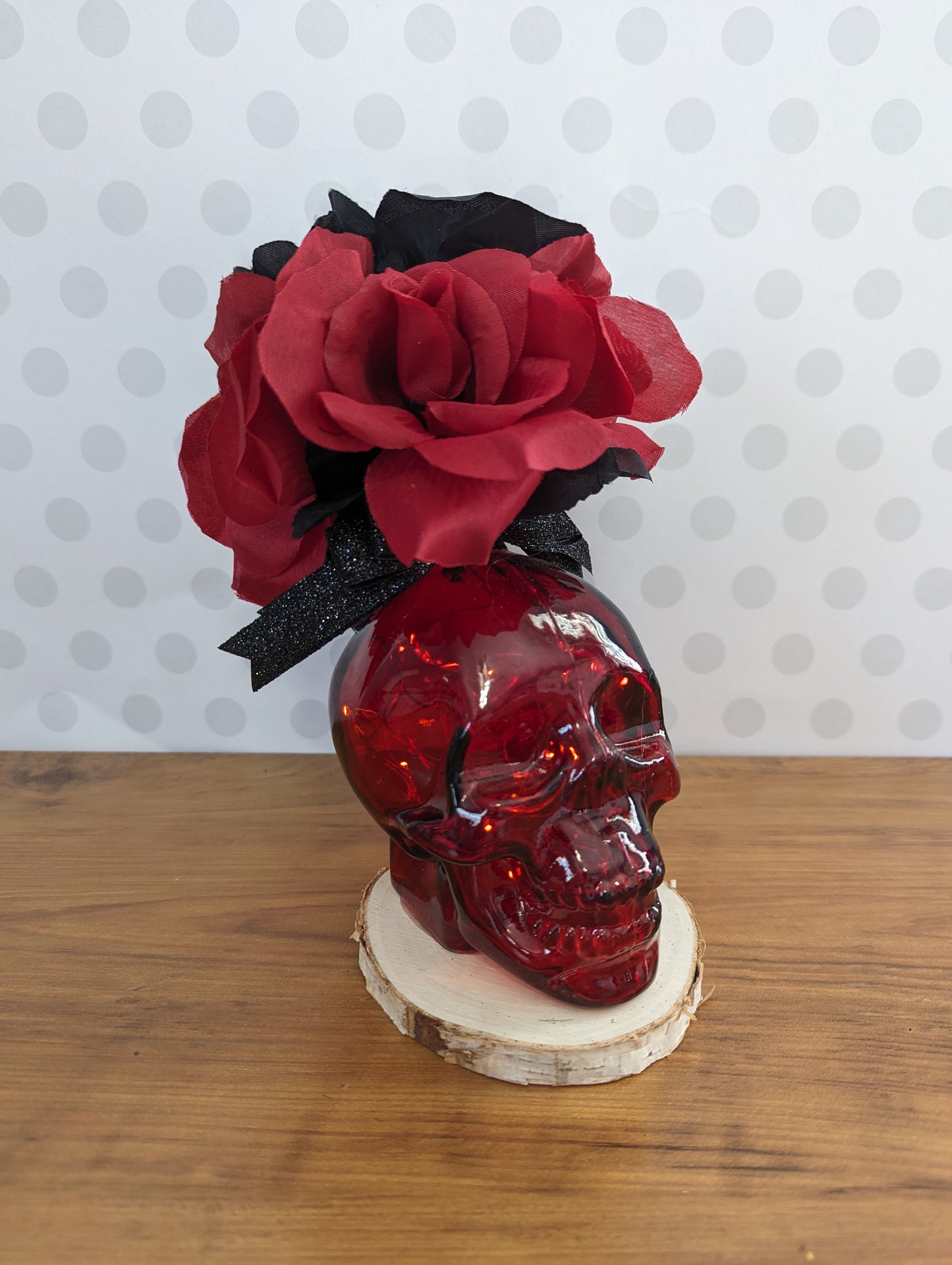 Skull Flower Arrangements - Light-up