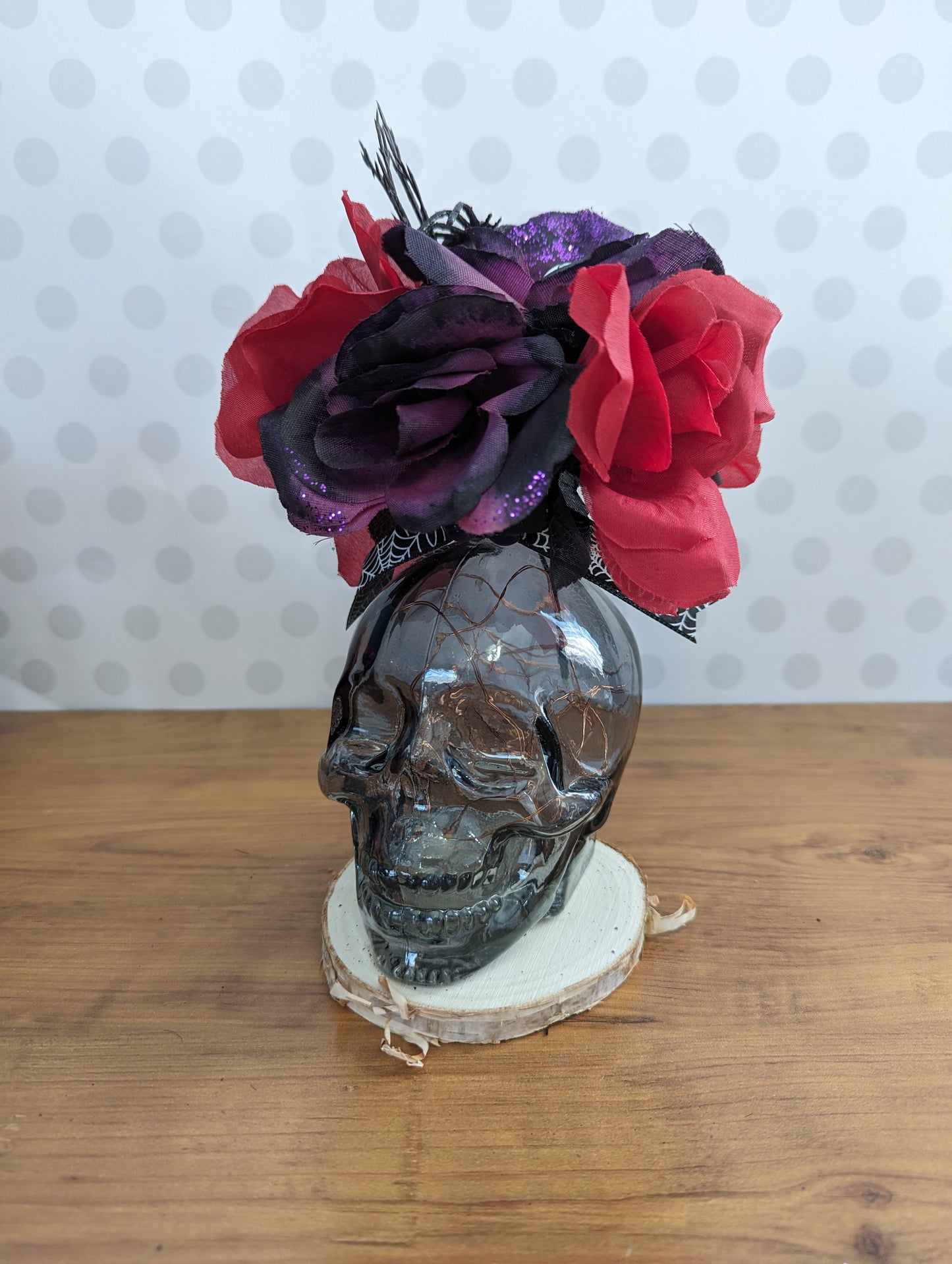 Skull Flower Arrangements - Light-up