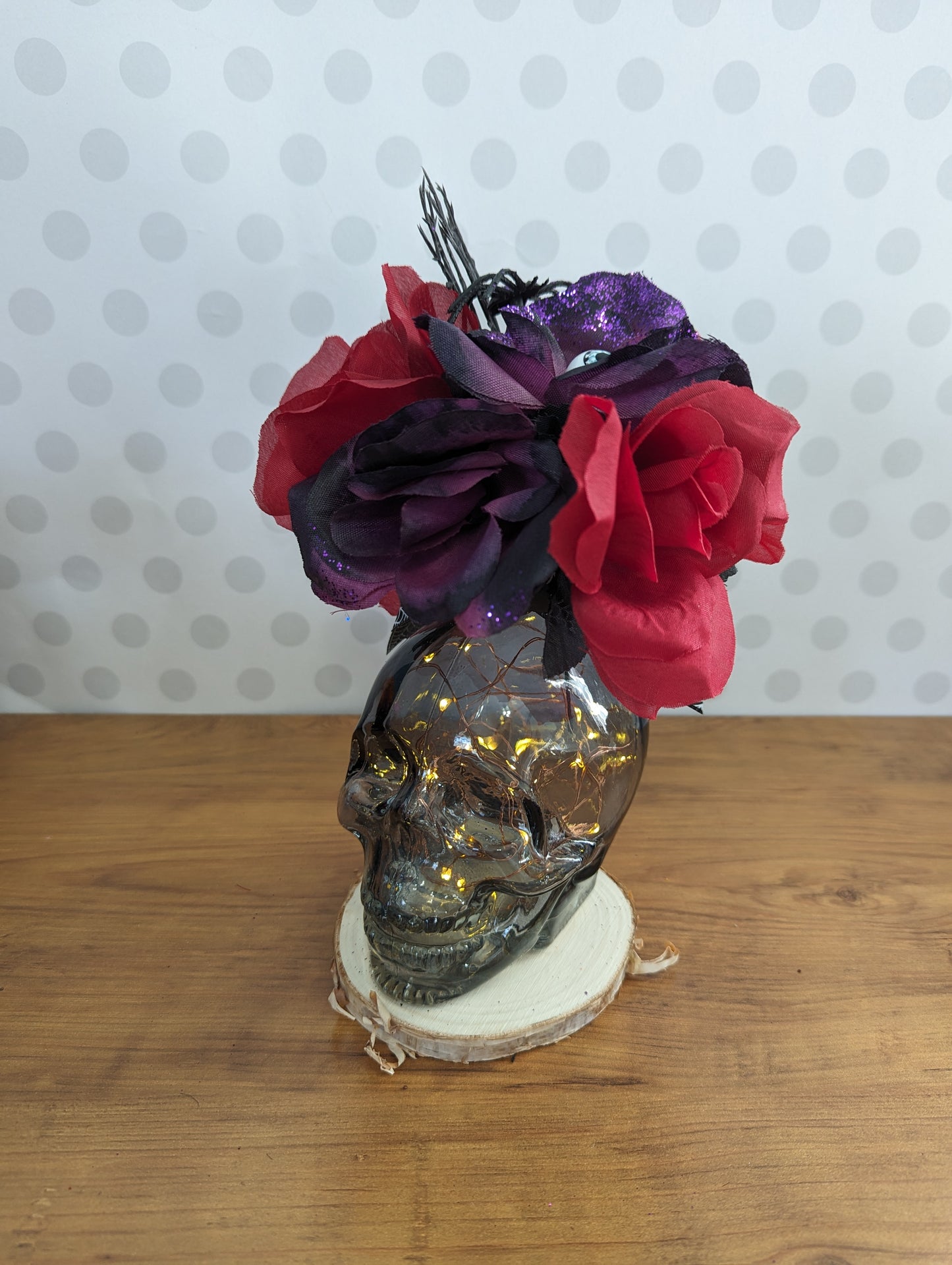 Skull Flower Arrangements - Light-up