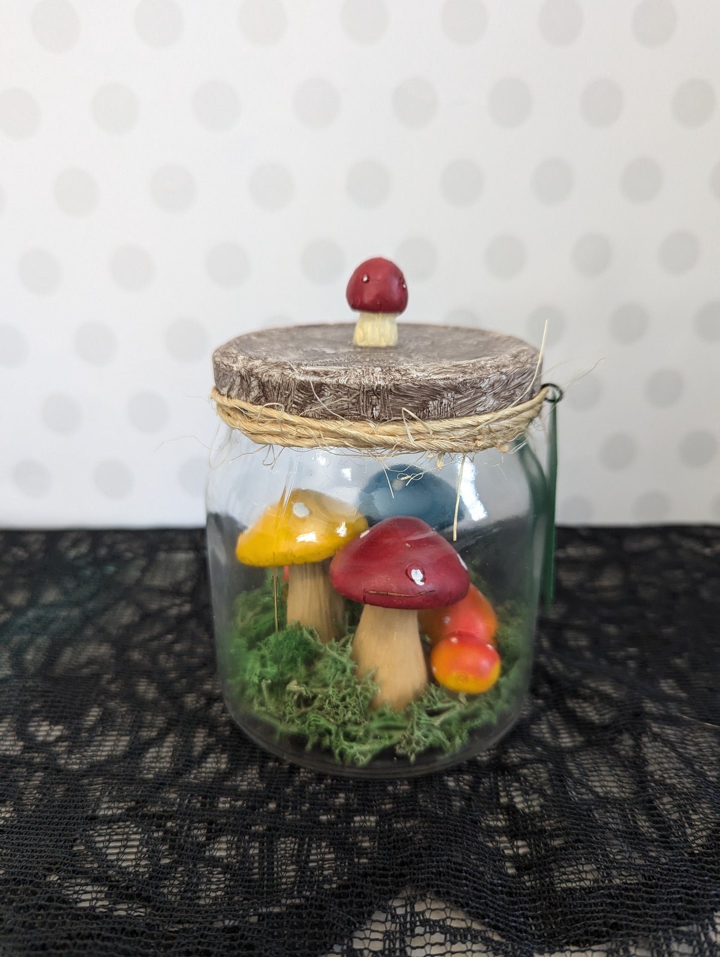 Apothecary Jars - Solid contents