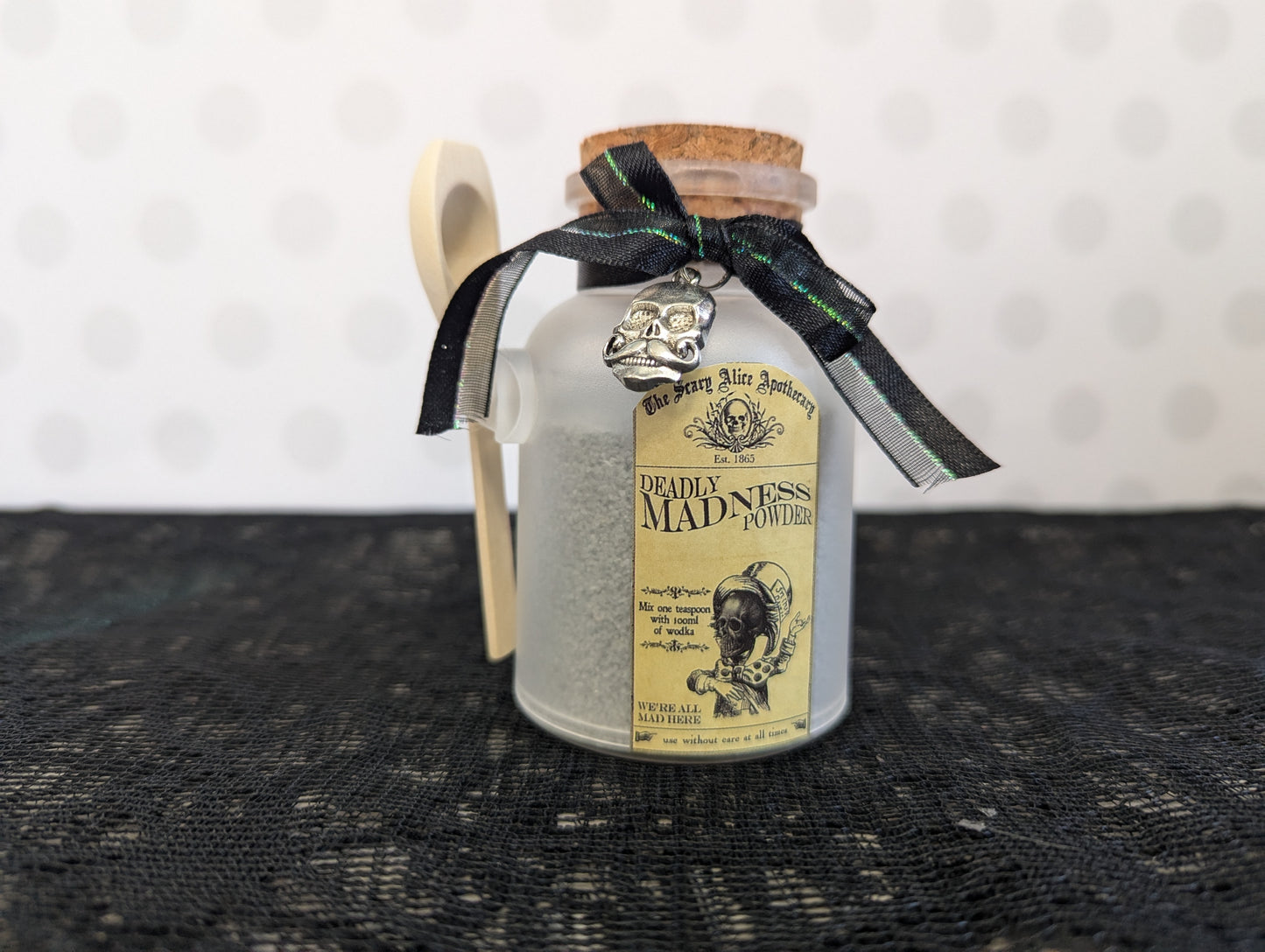 Apothecary Jars - Solid contents