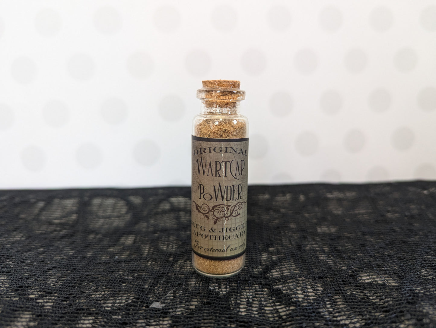 Apothecary Jars - Solid contents