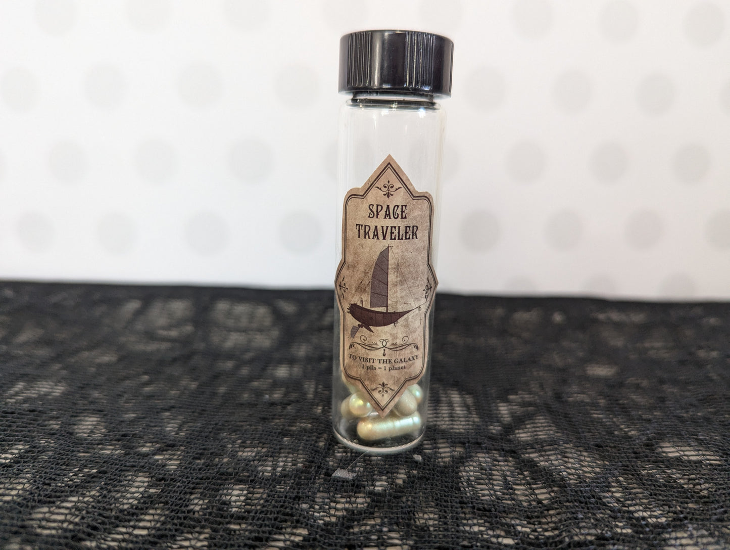 Apothecary Jars - Solid contents