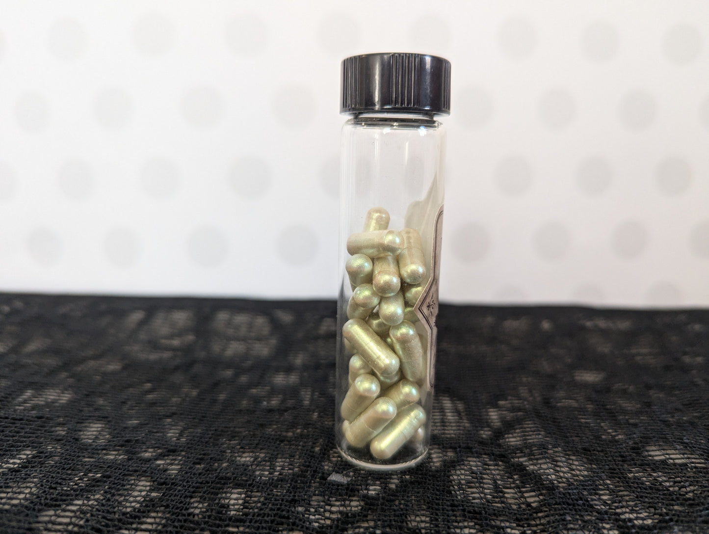 Apothecary Jars - Solid contents