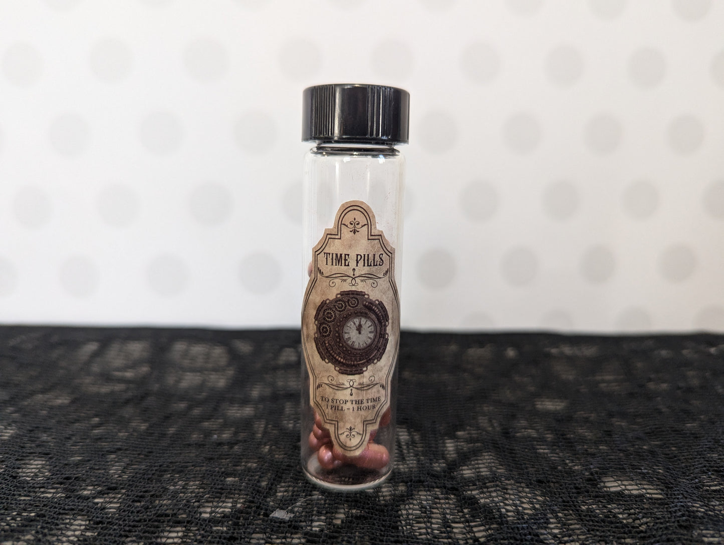 Apothecary Jars - Solid contents