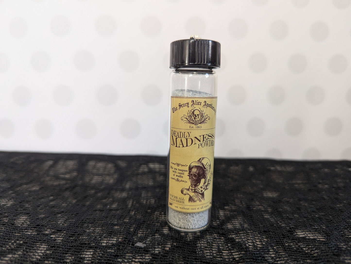 Apothecary Jars - Solid contents