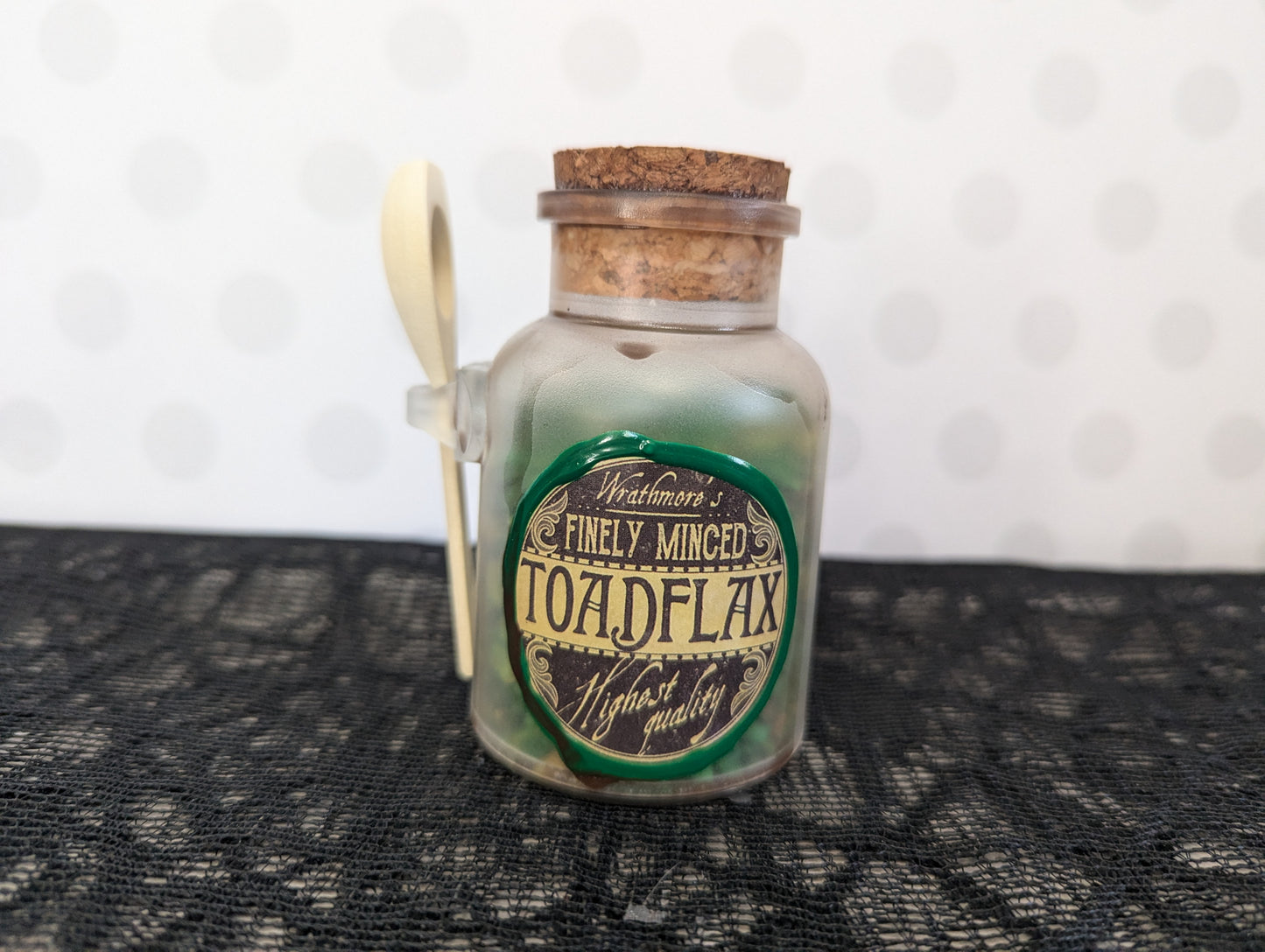 Apothecary Jars - Solid contents
