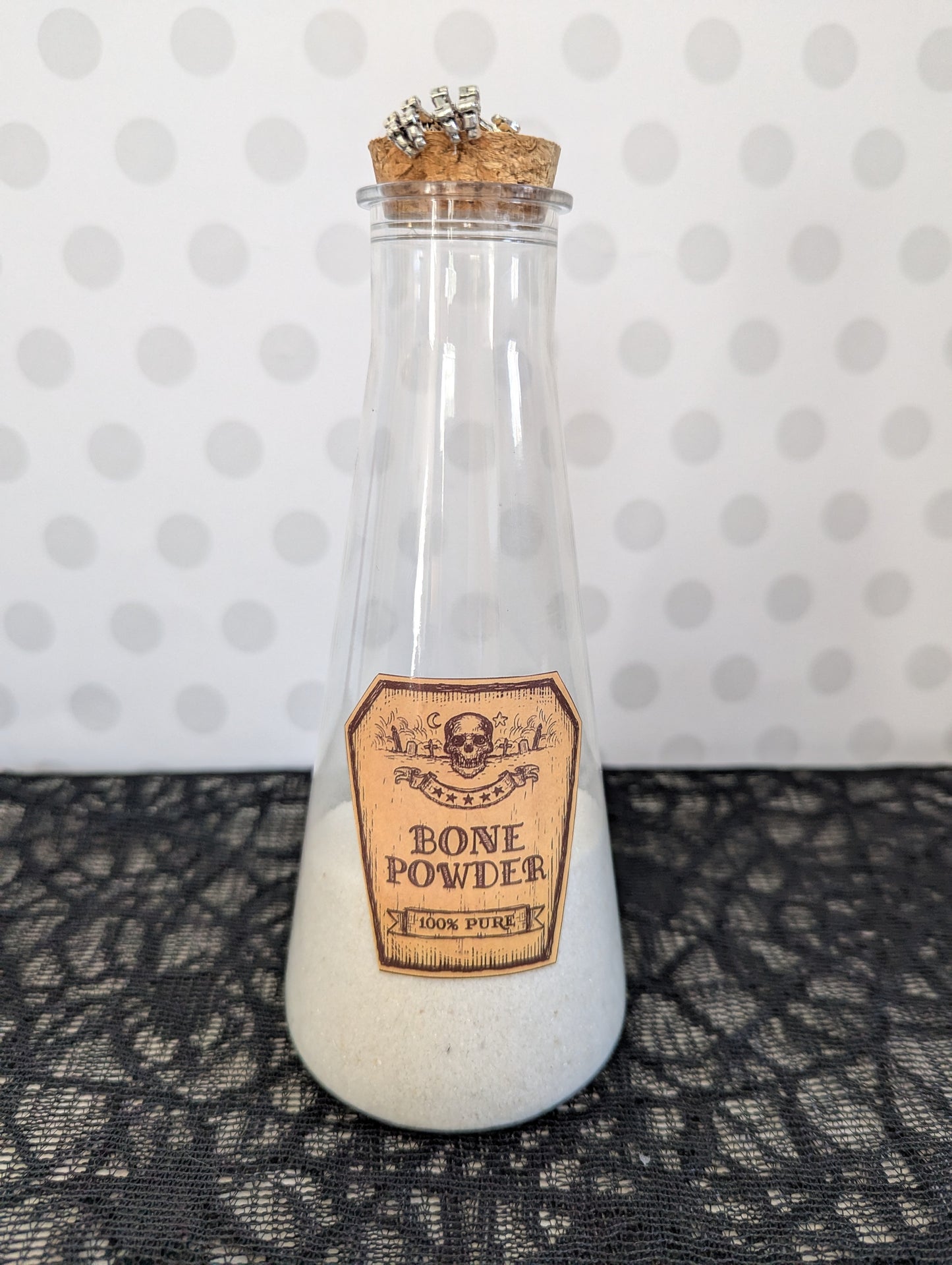 Apothecary Jars - Solid contents