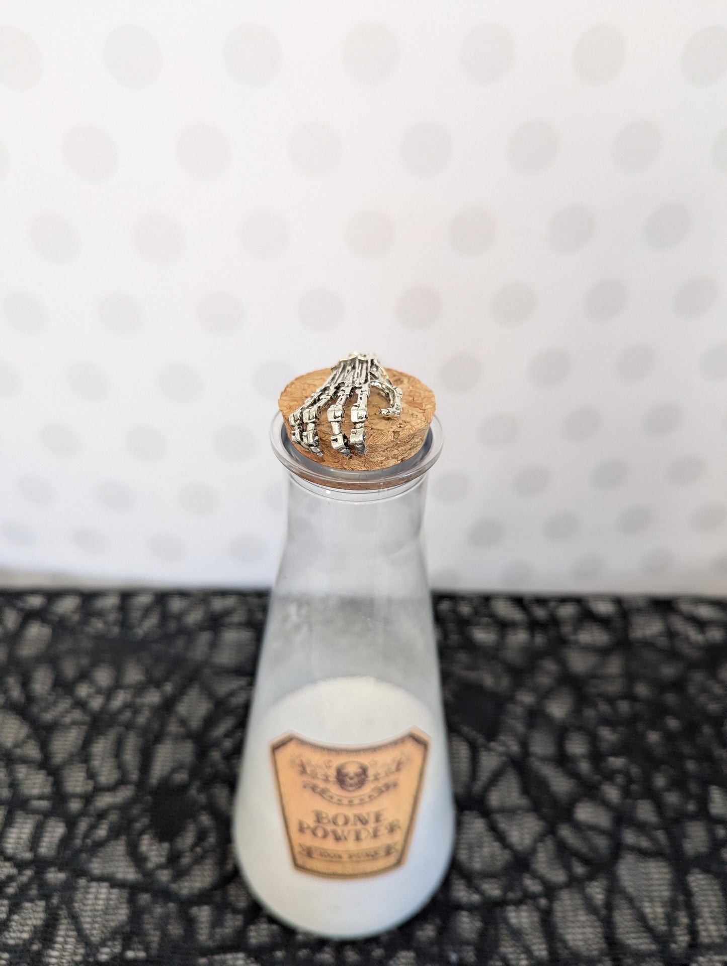 Apothecary Jars - Solid contents