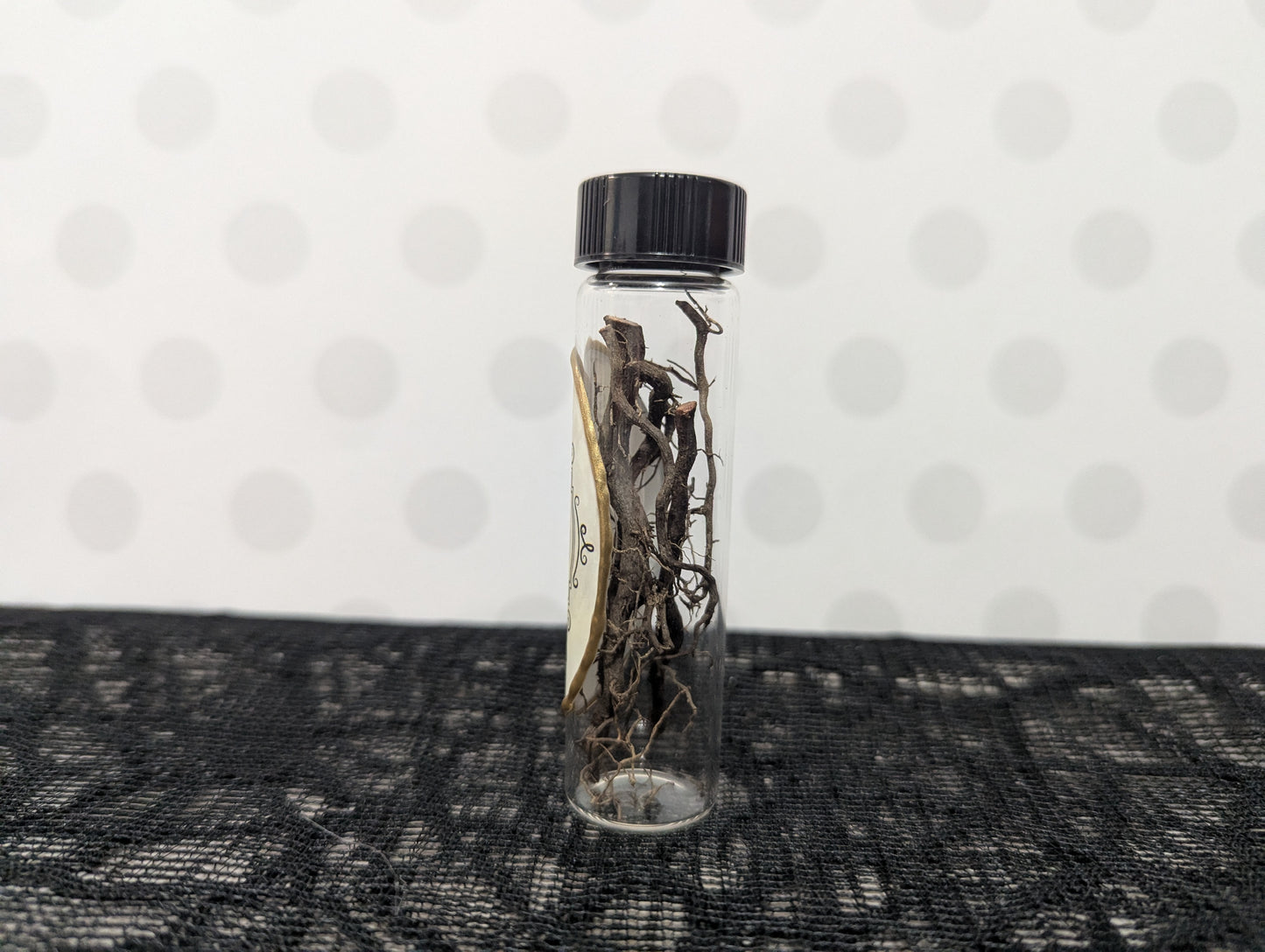 Apothecary Jars - Solid contents