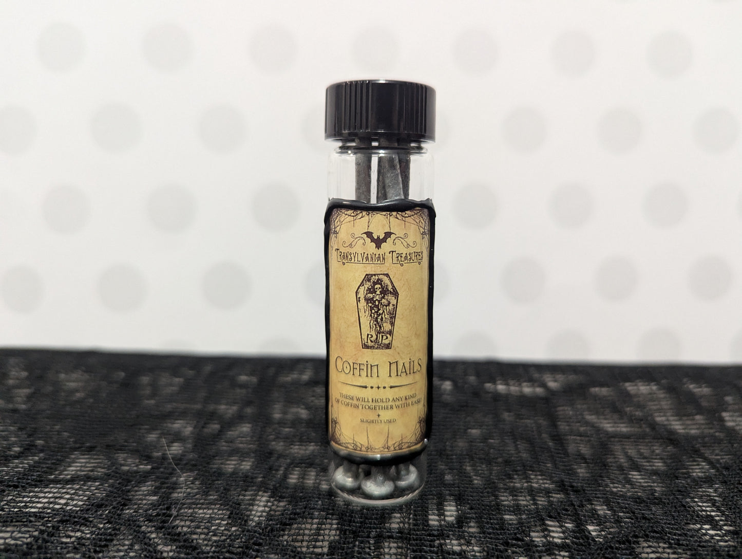 Apothecary Jars - Solid contents